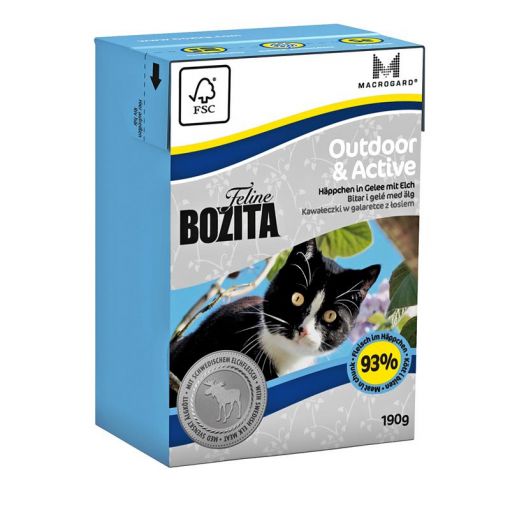 Bozita Cat Tetra Recard Outdoor & Active 190g (Menge: 16 je Bestelleinheit)