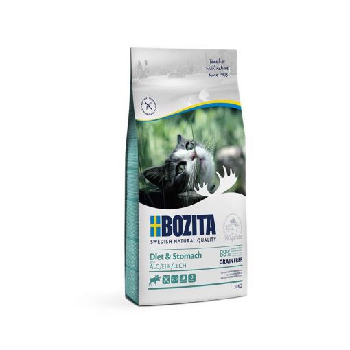Bozita Cat Diet & Stomach Grain free Elk 10kg
